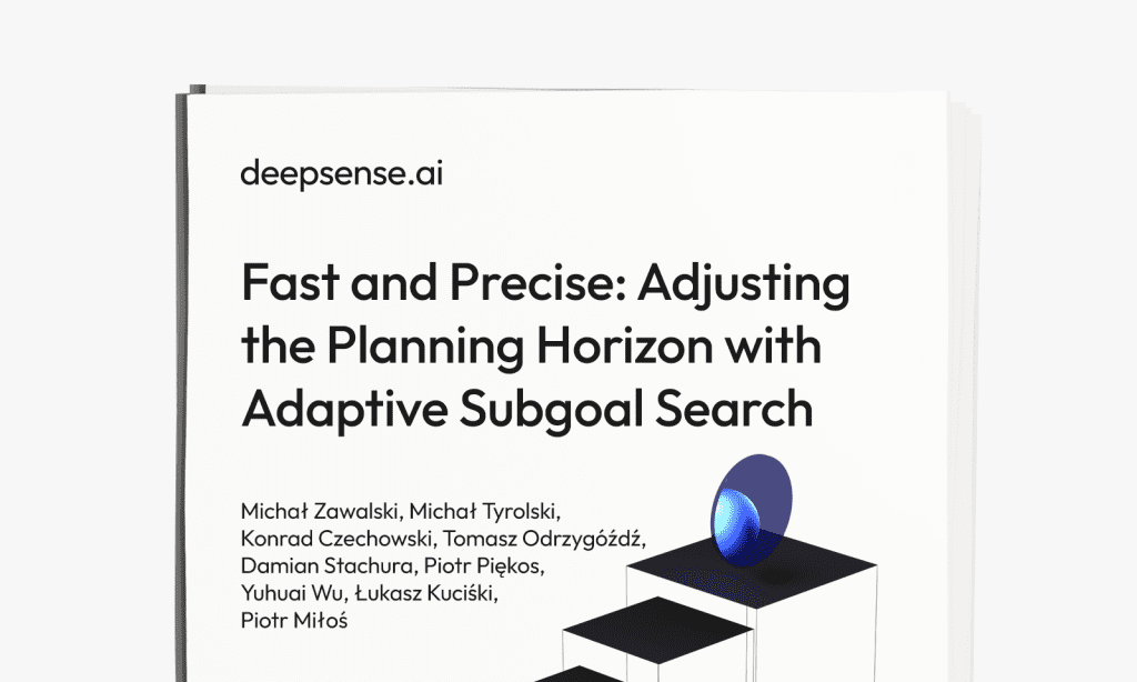 Fast and Precise: Adjusting the Planning Horizon with Adaptive Subgoal Search