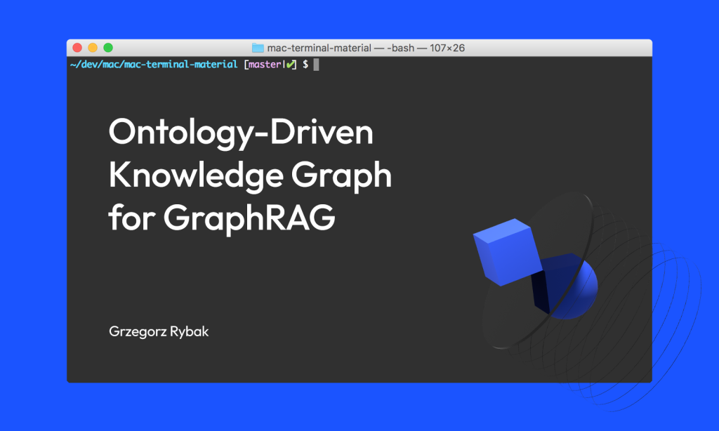 Ontology-Driven Knowledge Graph for GraphRAG