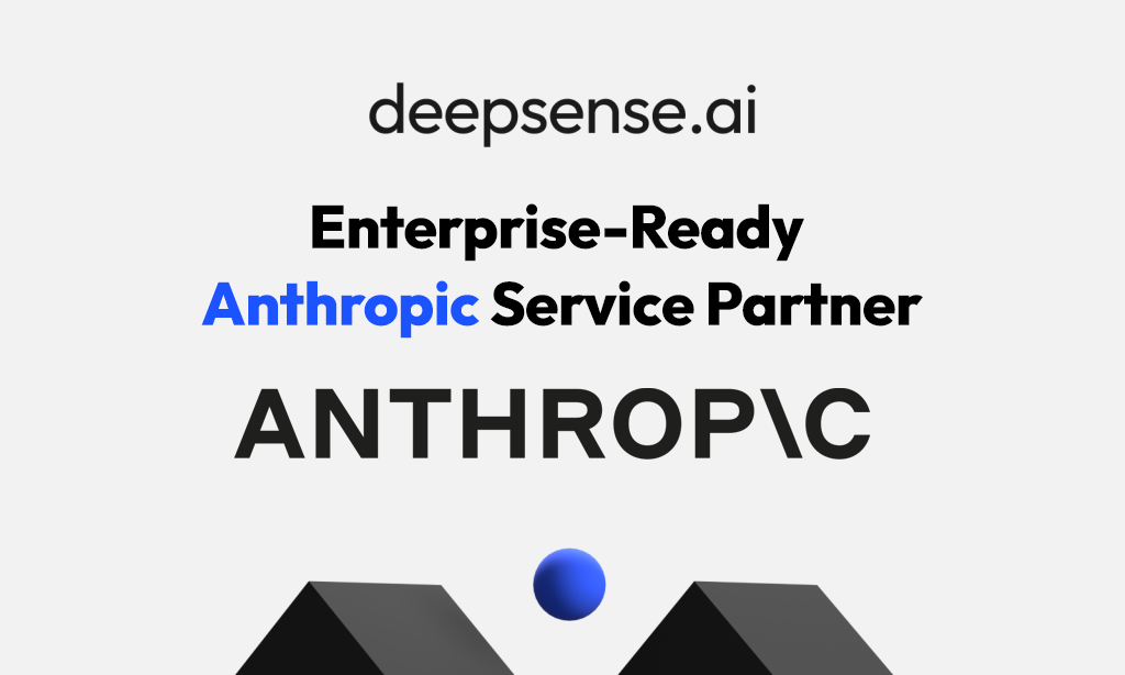 deepsense.ai becomes Anthropic’s Service Partner