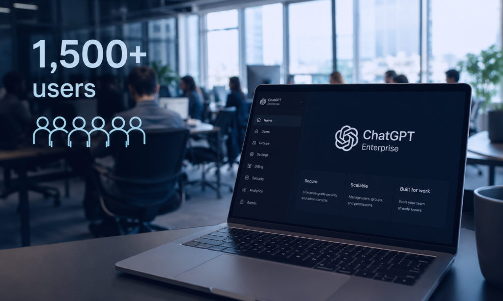 Enterprise-Grade ChatGPT Rollout with Security and Governance for 1,500+ Users