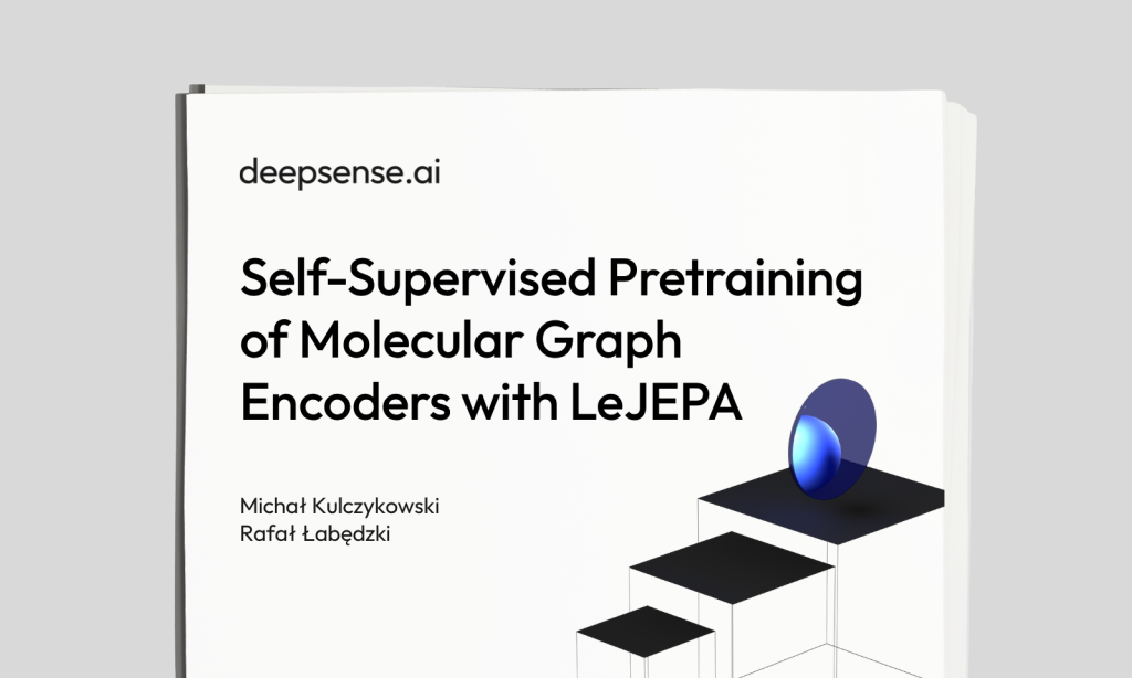 Self-Supervised Pretraining of Molecular Graph Encoders with LeJEPA