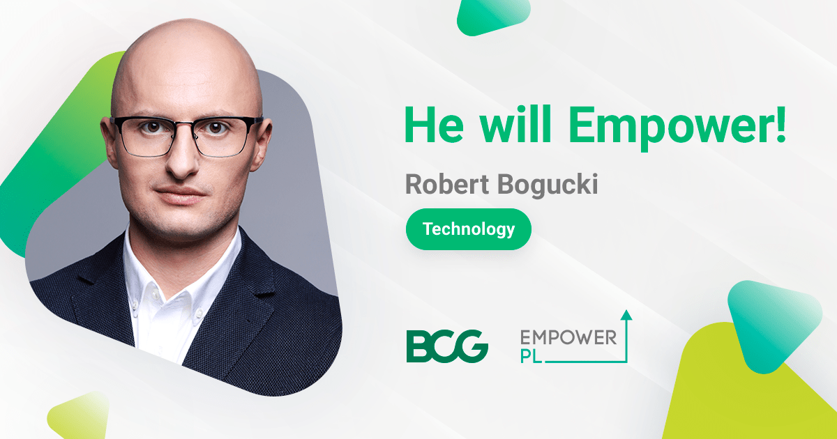 Robert Bogucki among the mentors of the BCG EmpowerPL mentoring program