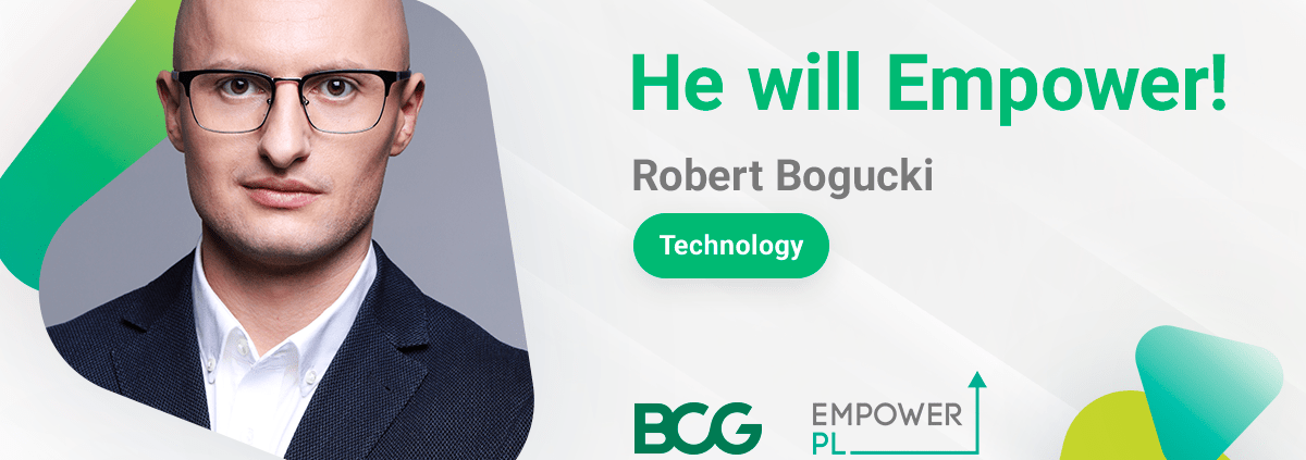 Robert Bogucki among the mentors of the BCG EmpowerPL mentoring program