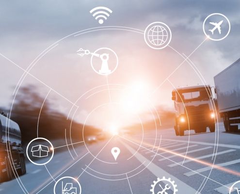 AI-driven optimization for a transportation management platform